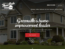 Tablet Screenshot of americanhomepride.com